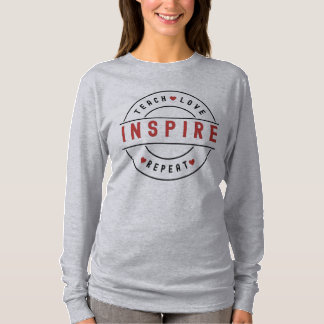 T-shirt Enseigner Amour Inspirer Motivation