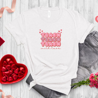 T-shirt Enseigner Avec Amour
