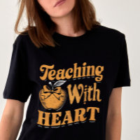 Enseigner avec coeur Retour à l'école Cadeau de l'