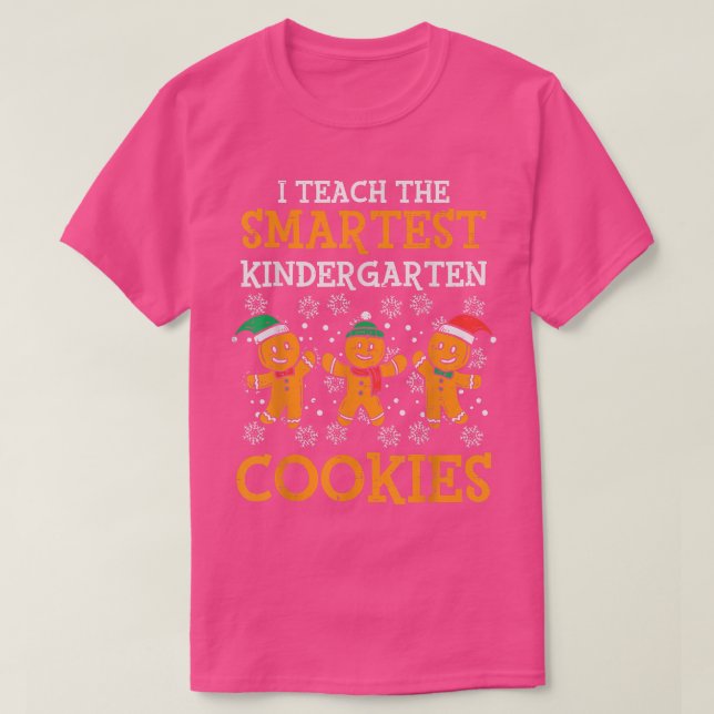 T-shirt Enseigner le plus intelligent jardin d'enfants Coo (Design devant)