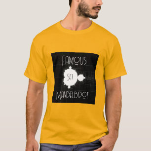 T-shirt Ensemble de Mandelbrot complet personnalisé avec n