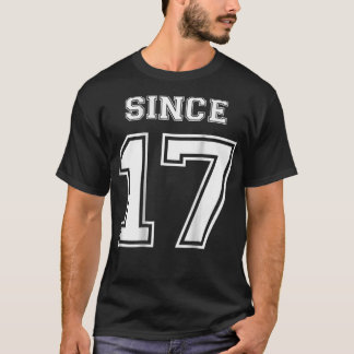 T-shirt Ensemble depuis 2017 Matching Couple Anniversary