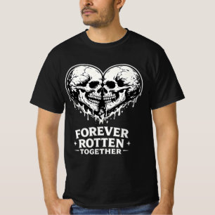 T-shirt Ensemble gothique de couple sombre en romance pour