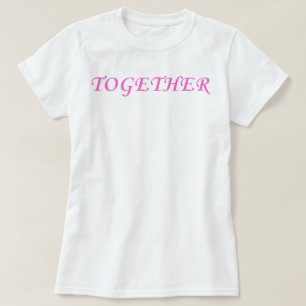 T-shirt Ensemble Mignon Vêtements Couple Cœur Divisé Femme