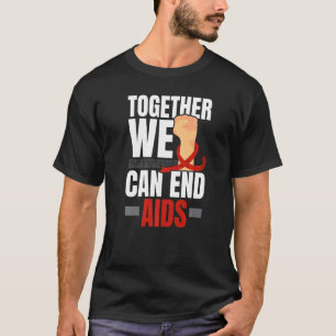 T-shirt Ensemble, nous pouvons mettre fin à la sensibilisa