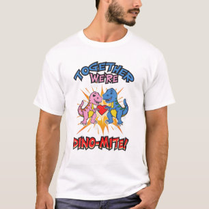 T-shirt Ensemble nous sommes Dino-Mite Dinosaurus Dinosaur