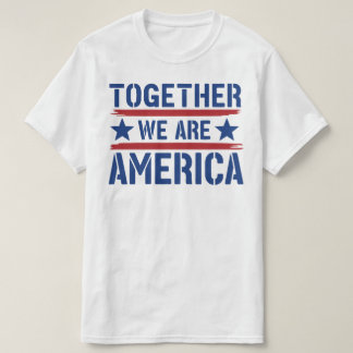 T-shirt Ensemble nous sommes l'Amérique