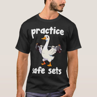 T-shirt Ensembles Sûrs Pratique Drôle Gym Fitness Travail