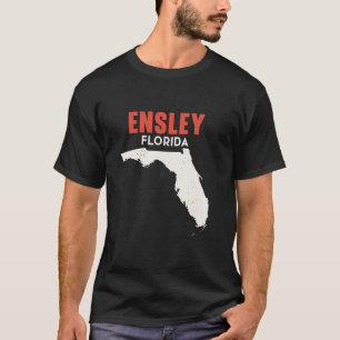 T-shirt Ensley Florida USA State America Travel Floridian