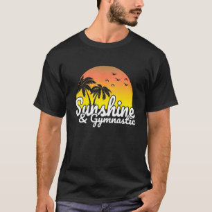 T-shirt Ensoleillement et acrobatie gymnastique pour motiv