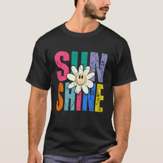 T-shirt Ensoleillement - Rétro - Vibrations d'été - Margue