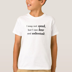 T-shirt Entendre et comprendre