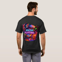 T-Shirt „Enter the Future Galaxy“