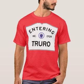 T-shirt Entering Truro Massachusetts Commonwealth of Massa