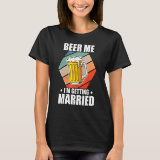 T-shirt Enterré Vivant Bière Je me marie Enterré Partie