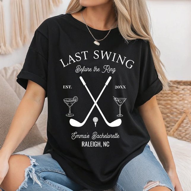 T-shirt Enterrement de vie de garçon club de golf personna (Créateur téléchargé)