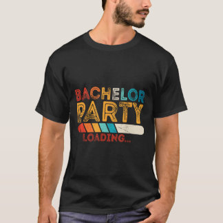 T-shirt Enterrement de vie de garçon de mariage de marié d