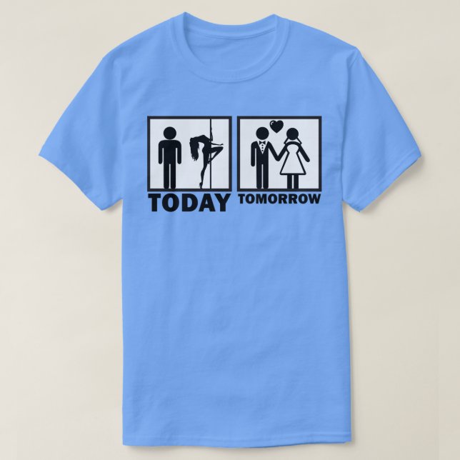 T-shirt Enterrement de vie de garçon drôle (Design devant)