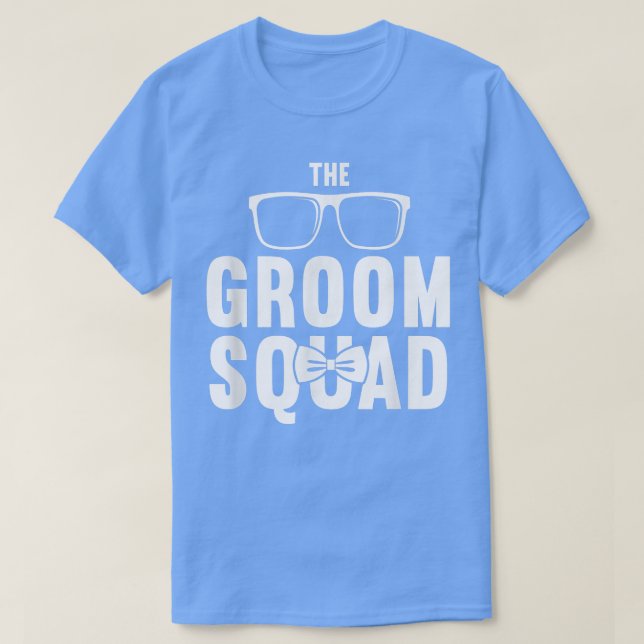T-shirt Enterrement de vie de garçon drôle de mariage L'éq (Design devant)