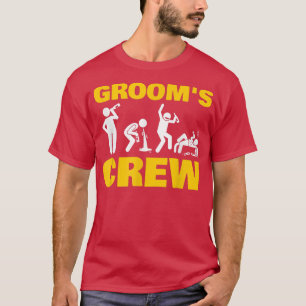 T-shirt Enterrement de vie de garçon drôle Équipage du mar