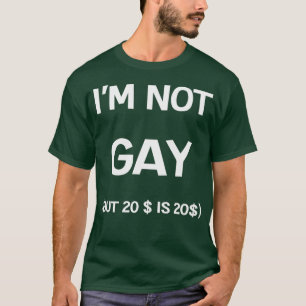 T-shirt enterrement de vie de garçon gay cadeau d'argent d
