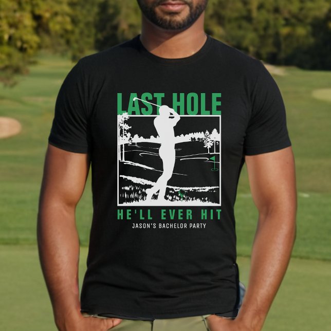T-shirt Enterrement de vie de garçon Golf Drôle Dernier tr (Créateur téléchargé)