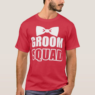 T-shirt Enterrement de vie de garçon Groom Squad 3