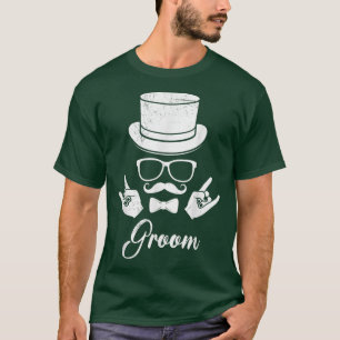 T-shirt Enterrement de vie de garçon hommes marié mariage 