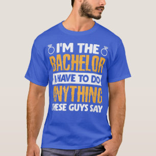 T-shirt Enterrement de vie de garçon Hommes Marié Mariés J
