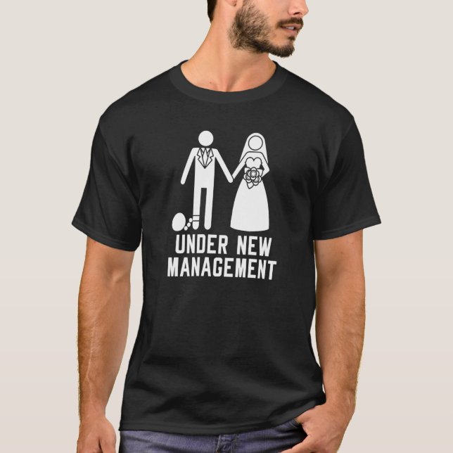 T-shirt Enterrement de vie de garçon mariage hommes sous n (Devant)