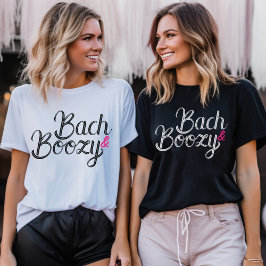 T-shirt Enterrement de vie de jeune fille Bach & Boozy noi