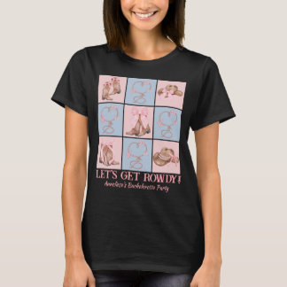 T-shirt Enterrement de vie de jeune fille Country Custom F