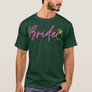 T-shirt Enterrement de vie de jeune fille de la mariée fém