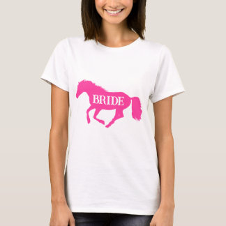 T-shirt Enterrement de vie de jeune fille équestre pour ma