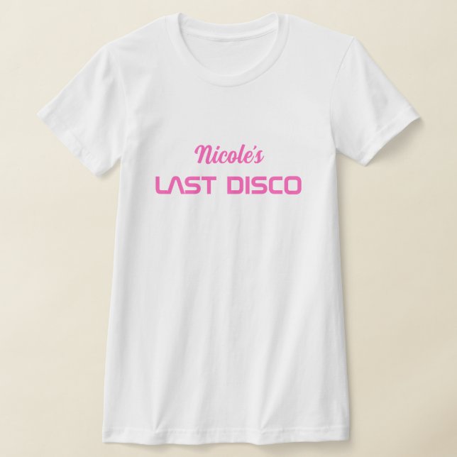 T-shirt Enterrement de Vie de Jeune Fille Espace Rétro Mod (Poser)