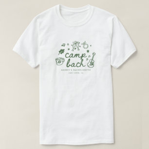 T-shirt Enterrement de vie de jeune fille personnalisé Cam