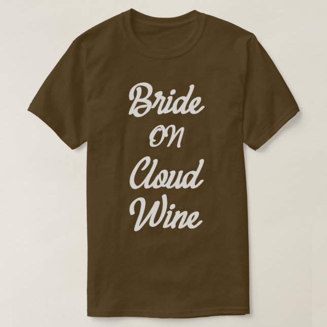 T-shirt Enterrement de vie de jeune fille vin 3 (Design devant)