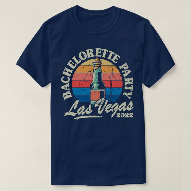 T-shirt Enterrement de vie de jeune fille VIP Las Vegas 20 (Design devant)