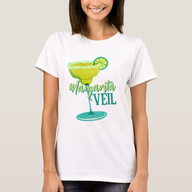 T-shirt Enterrement de Vie de Jeune Fille Voile de Margari (Devant)