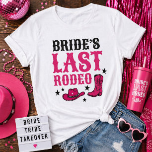 T-shirt Enterrement de Vie de Jeune Fille Western "Dernièr