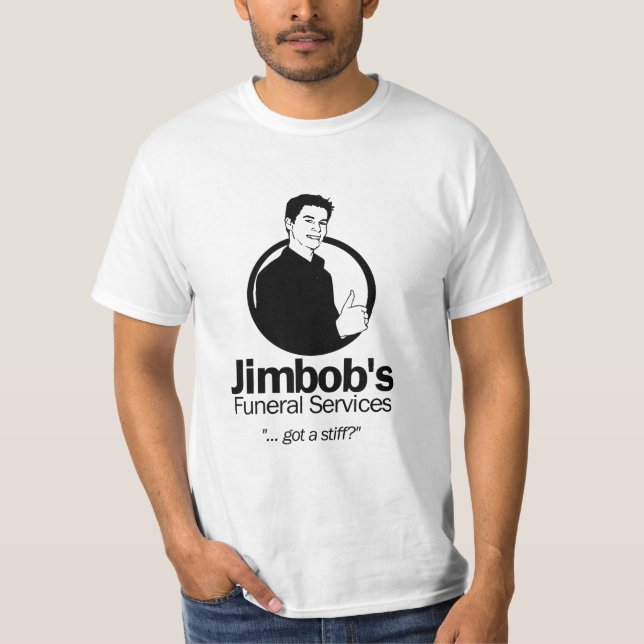 T-SHIRT ENTERREMENTS DE JIMBOBS (Devant)