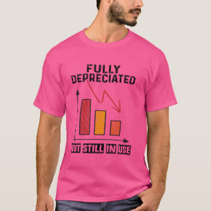 T-shirt Entièrement amorti mais toujours en cours d'utilis