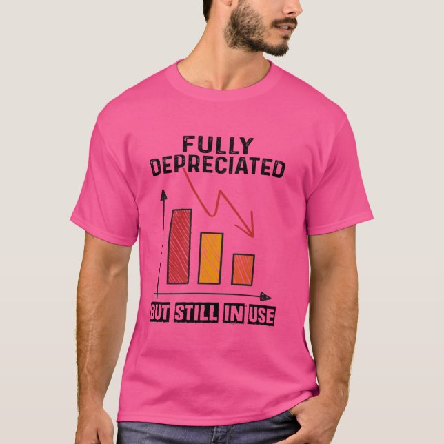 T-shirt Entièrement amorti mais toujours en cours d'utilis (Devant)