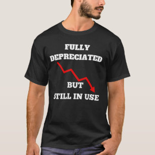 T-shirt Entièrement amorti mais toujours utilisé