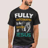 Entièrement vacciné par le sang de Jésus lion Pull