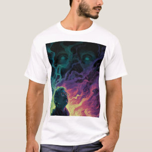 T-shirt Entité de fumée