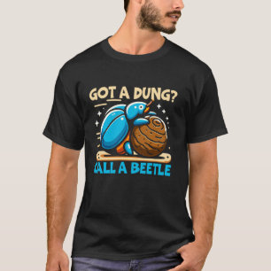 T-shirt Entomologie future de l'insecte du dung