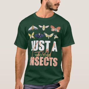 T-shirt Entomologiste amusant Insectes Identifiant des bog