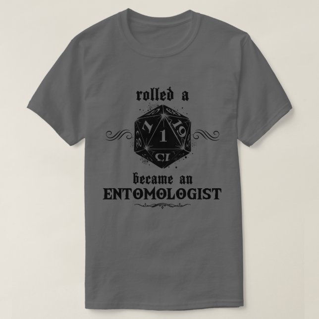 T-shirt Entomologiste malchanceux (Design devant)