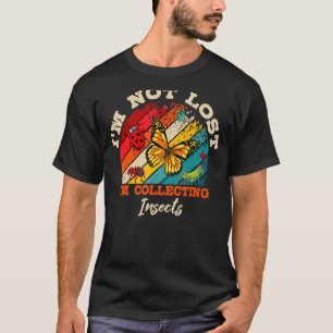 T-shirt Entomologiste Retro Entomologie Vintage Collecte I